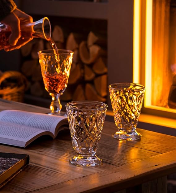 La Rochere Lyonnais Tumblers/Glasses - Set of 6 in Clear Glass