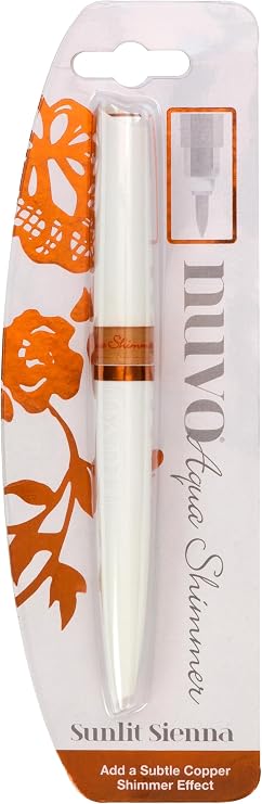 Tonic Studios Nuvo Aqua Shimmer Pen-Sunlit Sienna
