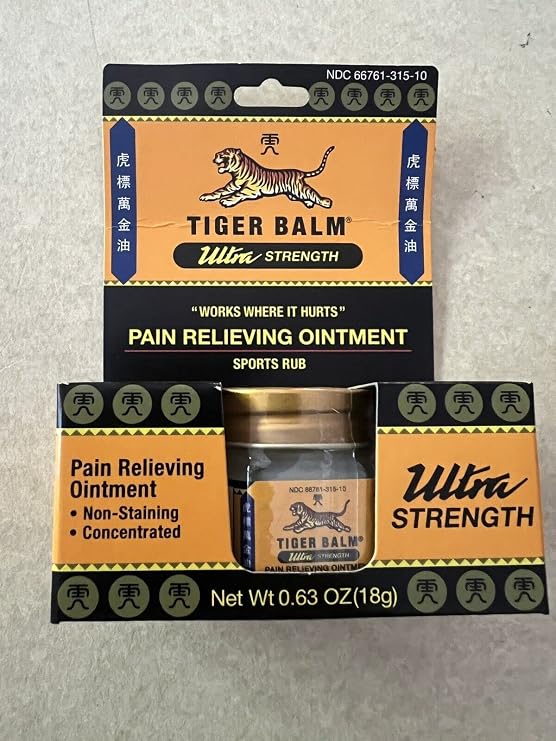 Tiger Balm Tiger Balm,Ultra STRNGTH, .63 OZ