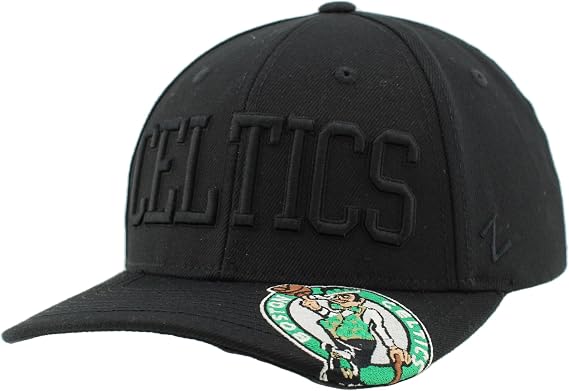 ZHATS NBA Unisex-Adult NBA Officially Licensed Adjustable Snapback Hat Contender Black