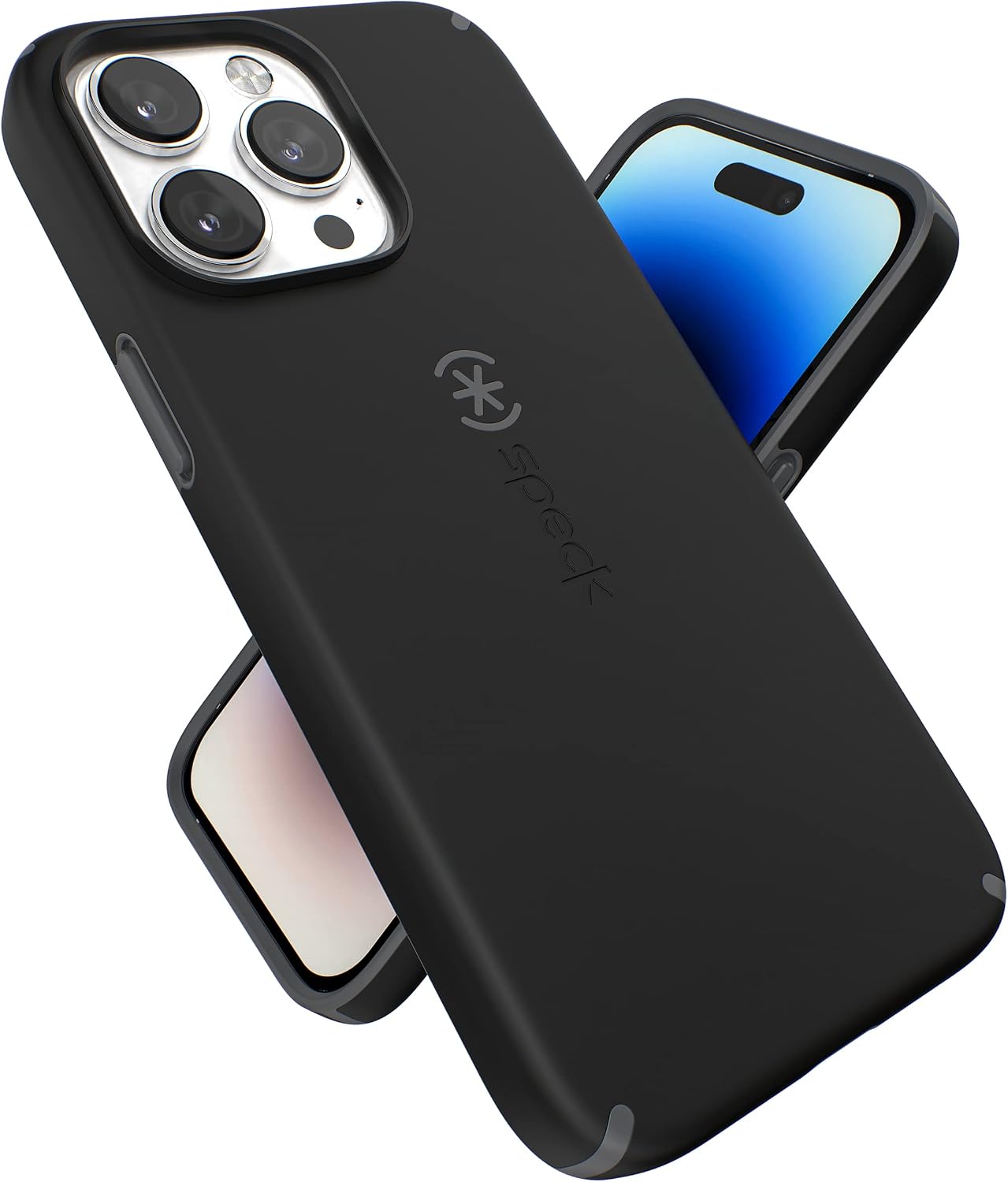 Speck Products CandyShell Pro iPhone 14 Pro Max Case, BlackSlate Grey