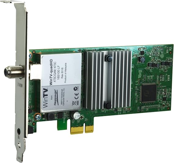 Hauppauge WinTV-quadHD PCI Express TV Tuner Card 1609