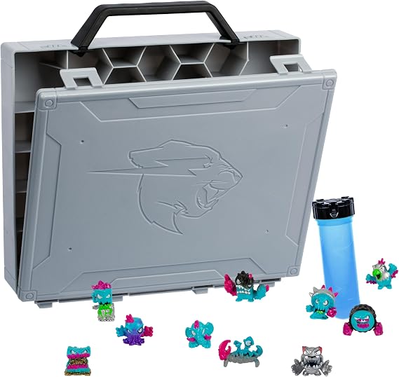 MRBEAST LAB Swarms Collector Case, Discover 10 Micro Beast Swarms Inside, Perform the ULTIMATE Experiment and Create 2 Micro Beasts, Holds Over 130 Micro Beasts