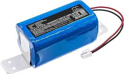 3400mAh RVBAT850A RVBAT850 Battery Replacement for Shark ION Robot Vacuum R87 RV2001 AI Robot PRO RV2001WD AV2501S ION Robot Vacuum Cleaning Syst RVBAT85003 RVBAT85002 14.8V