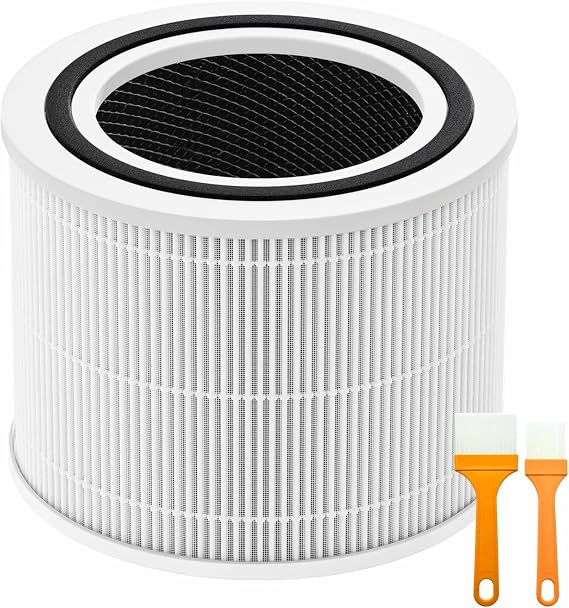 Core 300 Replacement Filter for LEVOIT Core 300 and Core 300S Purifier, 3-in-1 H13 True HEPA Replacement Activated Carbon Filter,Compared to Part #