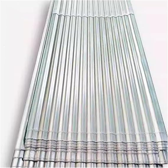 Corrugated Plastic Roofing Panel Fibreglass Reinfored Polyester Sheet Heat Insulation Polycarbonate Sheet Amusement Venues, Rest Halls(0.9x1.5m/2.95x4.92ft)