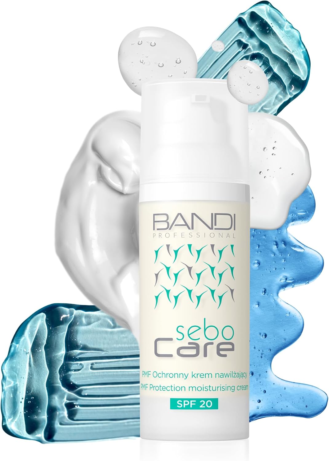 Bandi Pmf Protection Moisturising Cream Spf 20 Hydrating Face Cream Oil Control Matte Finish Sun Protection Even Skin Tone D-panthenol Hyaluronic Acid 50ml