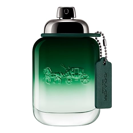 Coach - Green Eau de Toilette - Men's Fragrance - Fruity & Green - With notes of Kiwi, Rosemary Essence & Crystal Moss