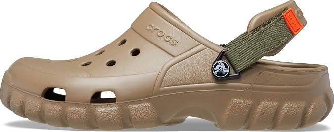 Crocs Unisex-Adult Offroad Sport Clogs, Khaki/Army Green, 6 Men/8 Women