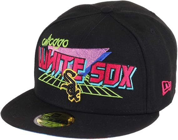 New Era Chicago White Sox MLB Black Aztec 59Fifty Basecap