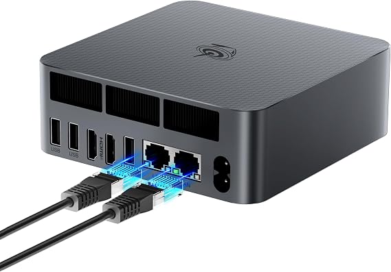 Beelink Mini PC EQR5 5500U AMD Ryzen 5 Processor 16GB DDR4 480GB SSD