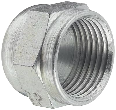 Eaton Aeroquip 210292-10S Cap for Male JIC Fitting, JIC 37 Degree End Types, Carbon Steel, 58 JICf End Size, 58 Tube OD Pack of 4