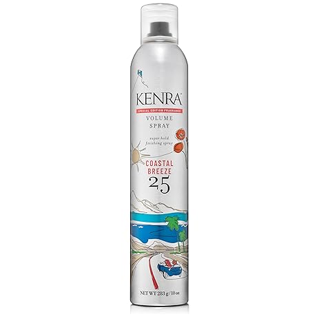 Kenra Professional Volume Spray 25 | Super Hold Finishing & Styling Hairspray | Flake-free & Fast-drying | Wind & Humidity Resistance | All Hair Types