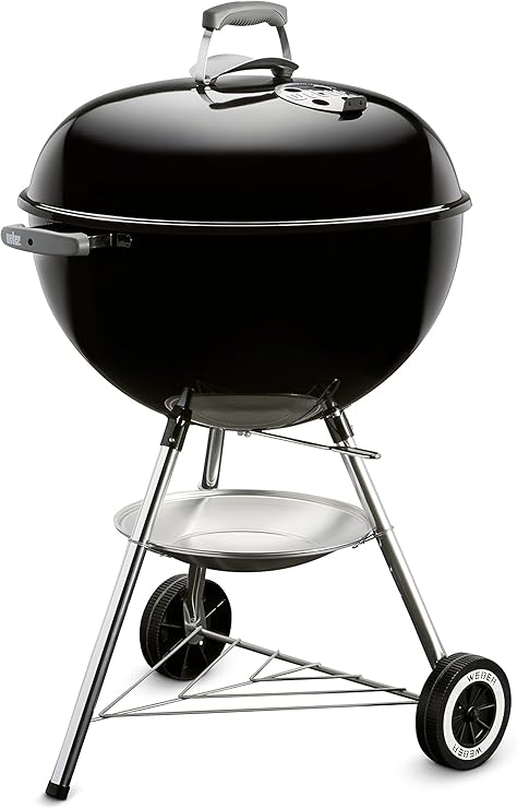 WEBER BBQ Charcoal Grill One-Touch Silver, Diameter Approx. Waver