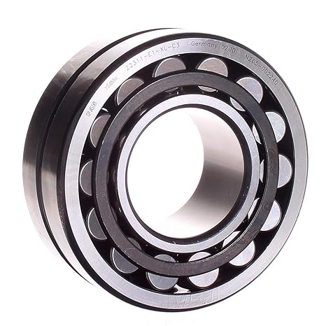 FAG Bearings 22311-E1-C3 Spherical Roller Bearing, 55 mm Bore, 120 mm OD, Open, X-Life, 1.72" Height, 4.8" Width, 4.8" Length, 55" ID, Solid