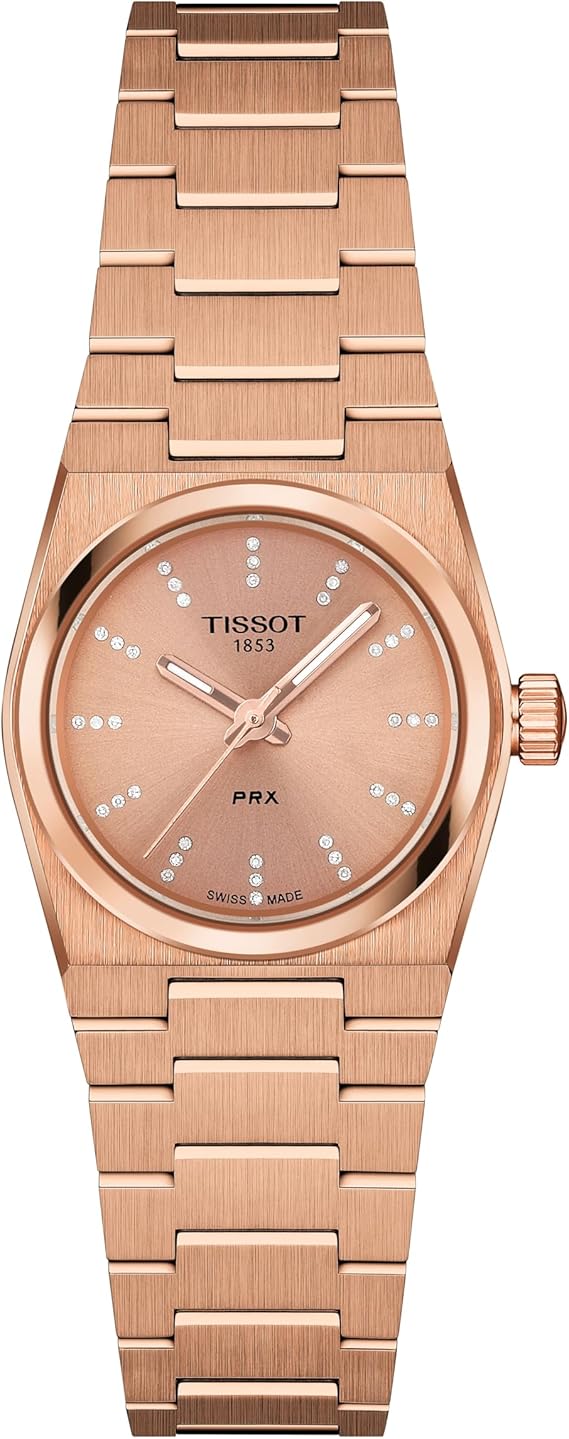 Tissot PRX Quartz 25mm, Swiss Quartz Watch for Women, Stainless Steel Case, T1370103350600