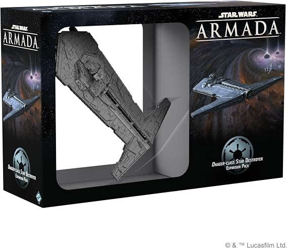 Star Wars: Armada Onager Class Star Destroyer EXPANSION PACK - Unleash Imperial Firepower! Tabletop Miniatures Strategy Game, Ages 14+, 2 Players, 2 Hour Playtime, Made by Atomic Mass Games