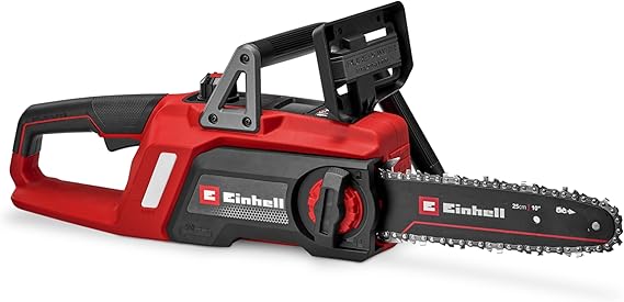 Einhell Akülü Budama Testeresi GE-LC 18/25 Li BL-Solo 4600070 | PXC | 18 V | 2 PS/1,5 kW'a kadar | Kömürsüz | 22,5 cm kesme uzunluğu | 6,5 m/s zincir hızı | akü hariç