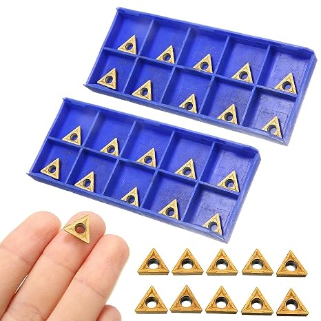 BestParts 20PCS TCMT21.51 TCMT110204 Carbide Turning Insert for Lathe Bar