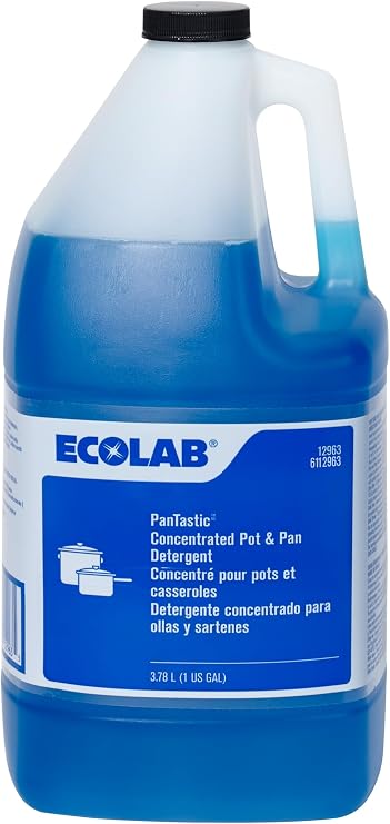 Ecolab PanTastic 12963 Concentrated Pot & Pan Detergent - 1 Gallon