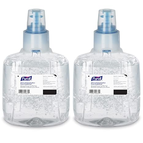 Purell LTX-12 Advanced Hand Sanitizer Gel Refill, 2ct x 1200 mL - 1903-02
