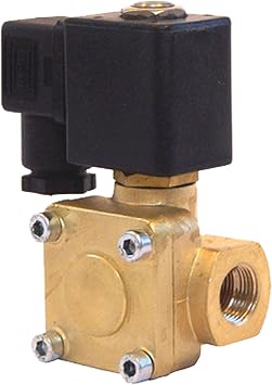 Kleinn Air Horns VX6003 Vortex 6 3/8" 12V Brass Air Valve