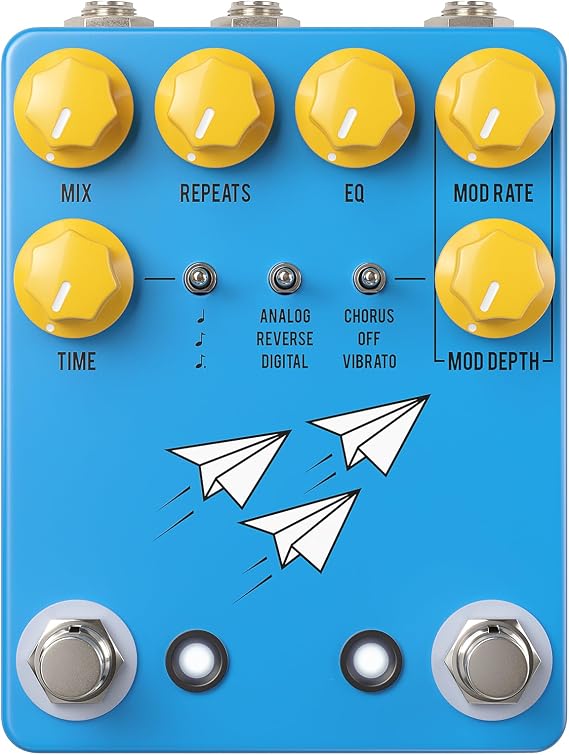 JHS Pedals Flight Delay Pedal, Blue