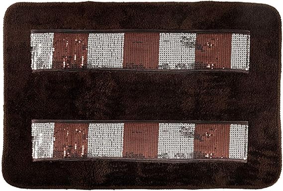 Popular Bath 715095 Bath Rug, Elite Collection, 21" x 12", Orb