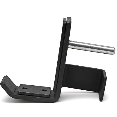 FringeSport 2x3 J-Cup Pair 58 HoleJ-Hook Barbell Holder Attachment for Rackfor Weightlifting, Strength Training, Crossfit & More