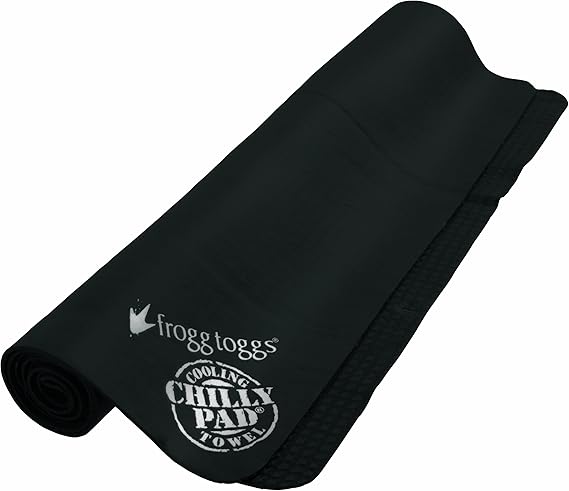 FROGG TOGGS Chilly Pad, Instant Cooling Towel, Long Lasting, Reusable, Sports and Outdoors Neck Towel 33x13