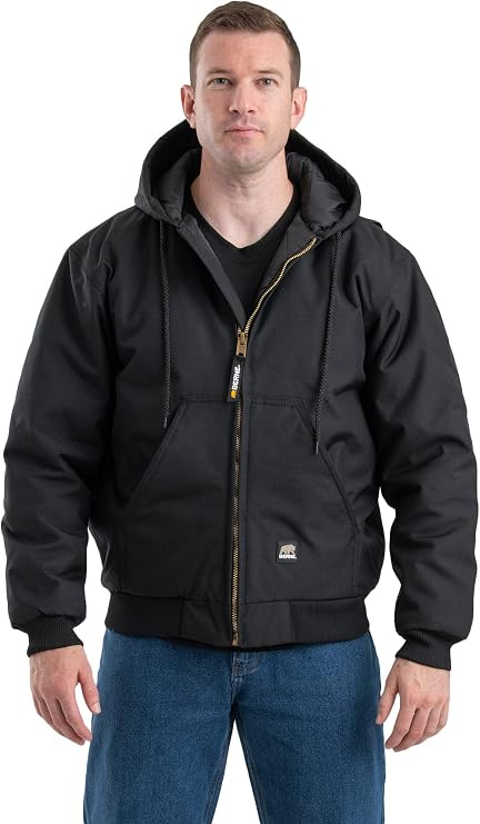 Berne Men's ICECAP Insulated Hooded Work Jacket