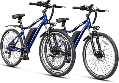 Electric Bikes for Adults, 2627.5 E Bikes for Adults with 1200W Peak Motor, 28 MPH, 50 Miles Range Electric Bicycle, E Mountain Bike with 480WH Removable Battery, UL Certified