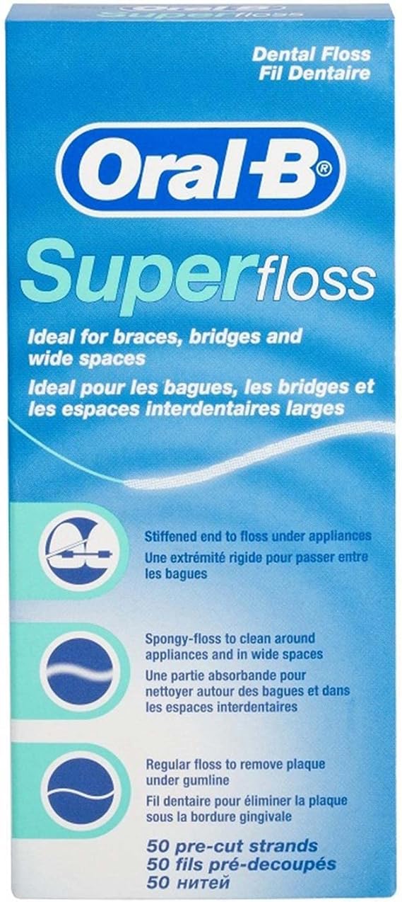 Oral-B Diş İpi Super Önceden Kesilmiş 50 Adet