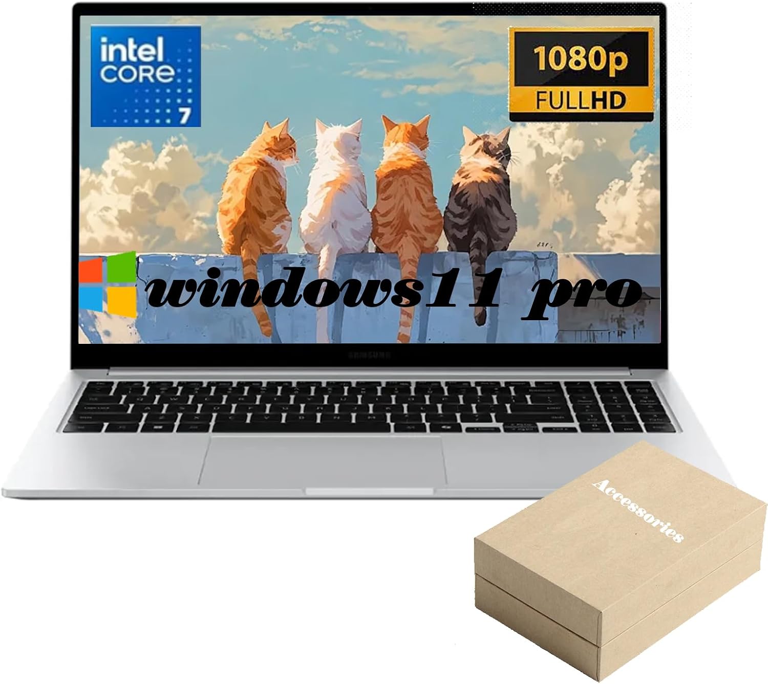 Samsung 15.6 Galaxy Book4 Business Laptop, FHD LED Anti-Glare Display, Intel 10-Core 7-150U, Intel Graphics, Wi-Fi, Windows 11 PRO, AI Copilot, Fingerprint Reader, Backlit KB, 16 GB RAM, 4 TB SSD
