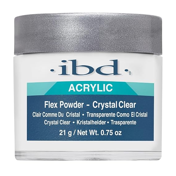 IBD Flex 71828 Crystal Clear Powder, 0.75 Ounce