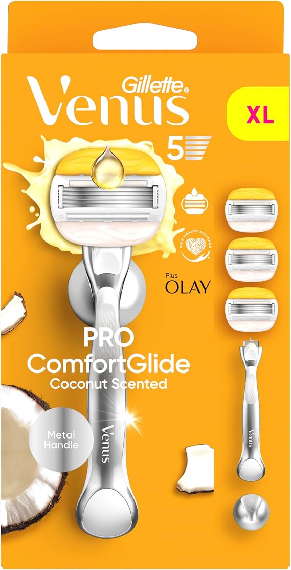 Gillette Venus Comfortglide Olay Kadın Tıraş Makinesi Plus 2 Yedek Tıraş Bıçağı