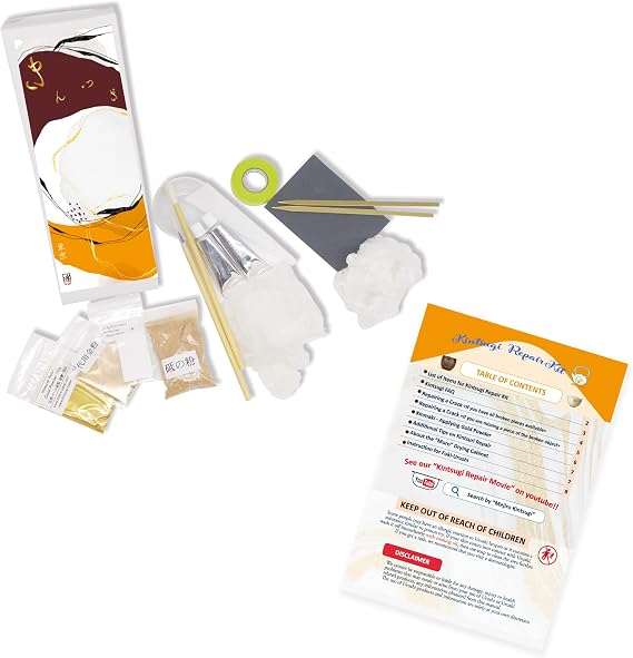 Kintsugi Repair Kit - Japanese Urushi Lacquer from Japan, Kintsukuroi