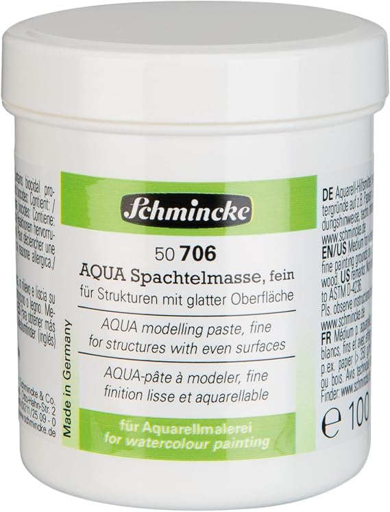 Schmincke Aqua Modelling Paste Fine 100ml Jar