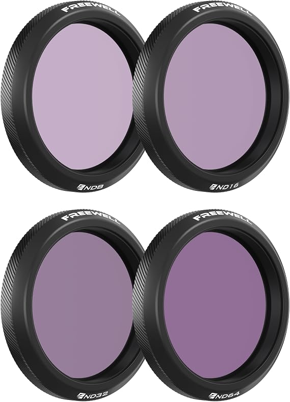 Freewell ND8, ND16, ND32, ND64 Standard Day Filter Set