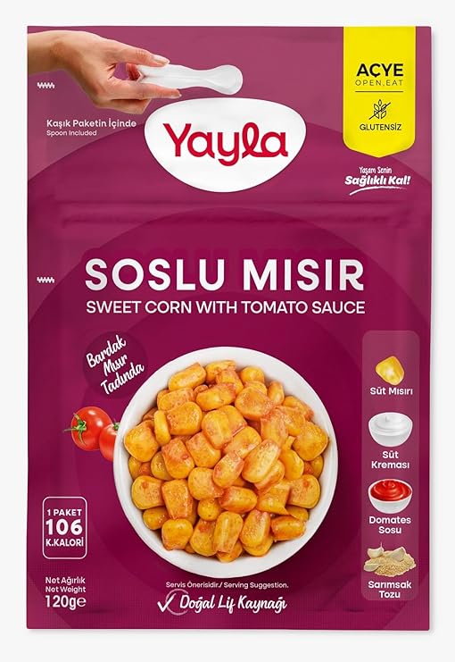 Corn with Plateau Sauce 120 Gr