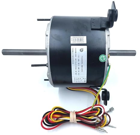 3313107.041 Air Conditioner Fan Motor - for Dometic Brisk RV Motor Replacement - 1/5 HP 115 Voltage 2.0 Amps RPM 1650 (High) 3 Speeds Shaft 4 x x 1/2 x 2-5/8 inches