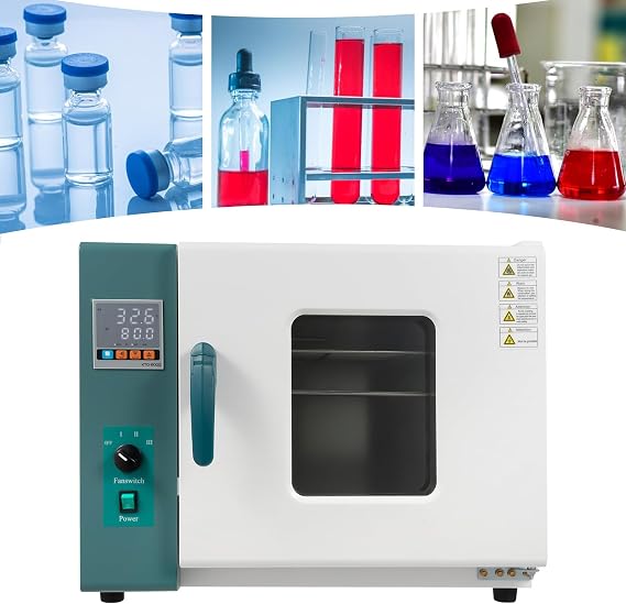 Lab Industrial Digital Forced Air Convection Drying Oven 1000W 110V Laboratory Oven,45L/12Gal Horizontal Electric Blast Drying Oven with Intelligent Temperature Controller for Industrial,Laboratory