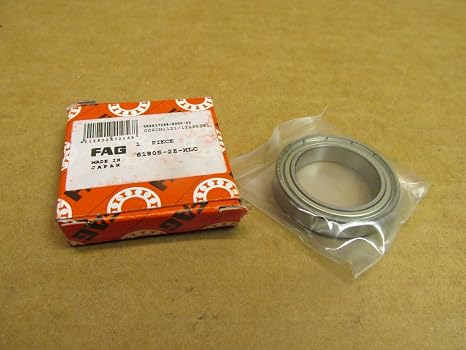 FAG Deep Groove Ball Bearings 61805-2Z Inside 25mm Outside 37mm Width 7mm
