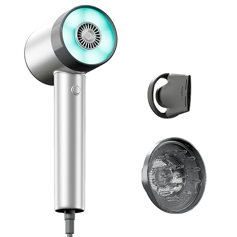 AirLight Pro Hair Dryer - Augmented with Infrared Light, Tested on All Hair Types, Fast Drying Without Damage