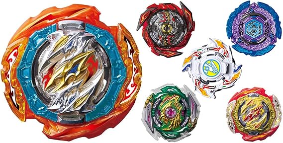Battle Tops Burst GT B-139 + B-81 Starter Set with Wizard Fafnir.Rt.Rs Sen Light Launcher Large White Spinning Top