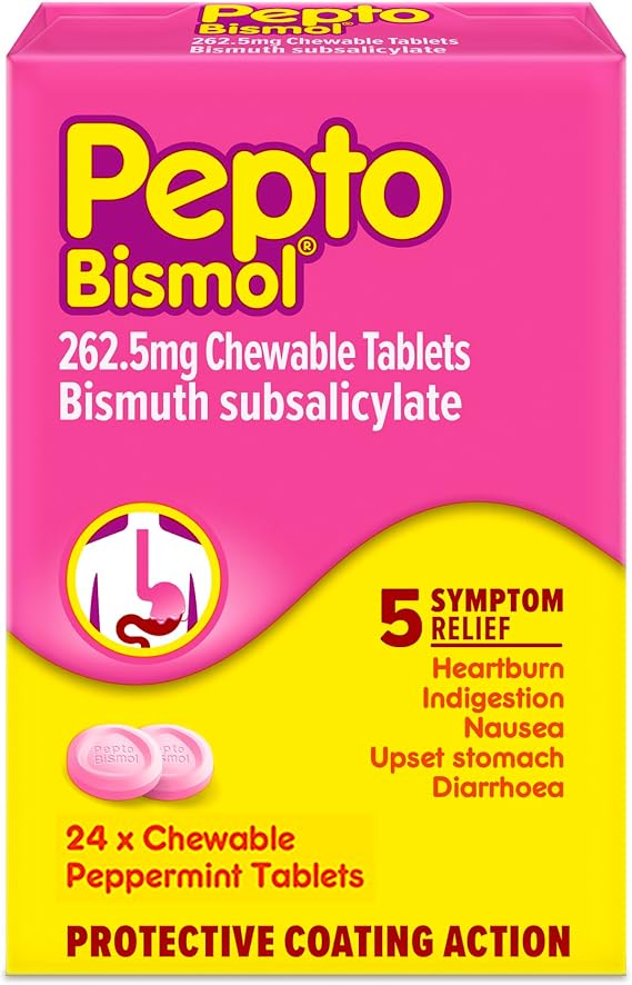 Pepto-Bismol Chewable Tablets (24ct)