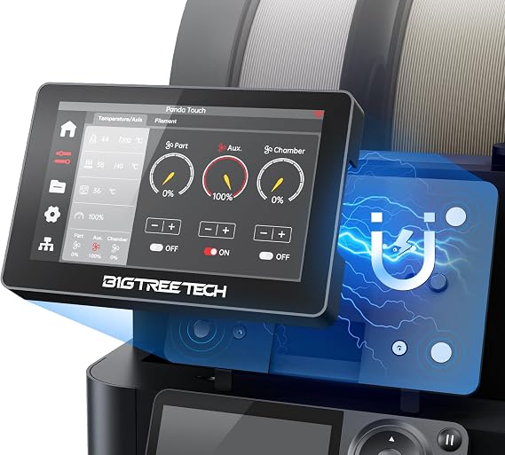 BIGTREETECH Panda Touch,with Bambu-lab P1S/P1P/X1C/A1/A1 Mini 3D Printers