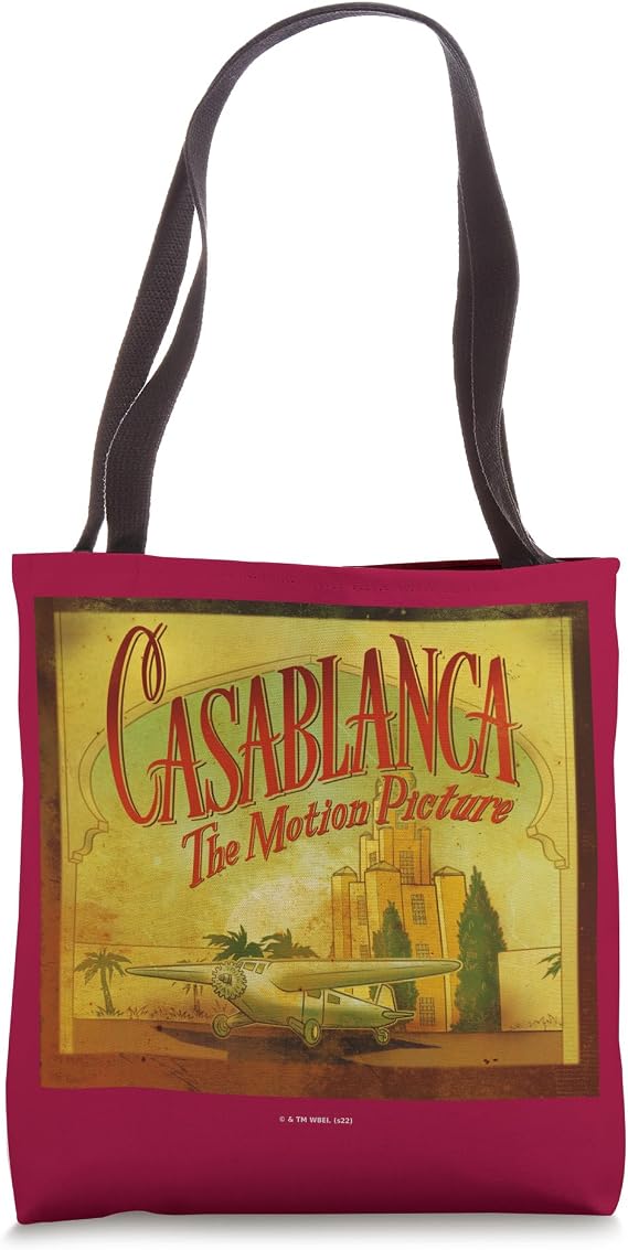 Casablanca Through The Window Tote Bag