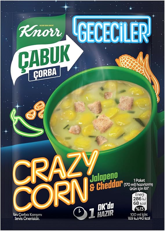 Knorr Quick Soup Nightmen Crazy Corn 18g