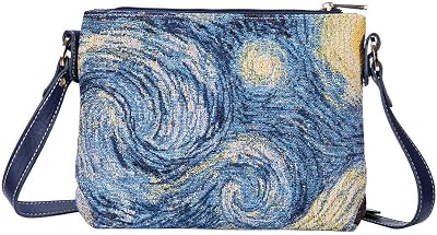 Signare Tapestry Collection of Vincent Van Gogh Starry Night Fashion Bags